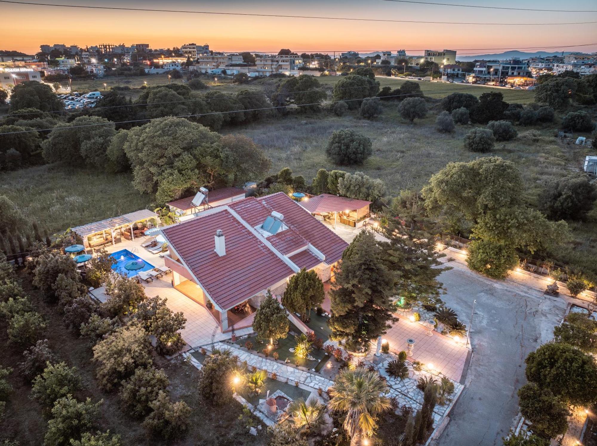 Artzy Villa Rhodes City Exteriér fotografie