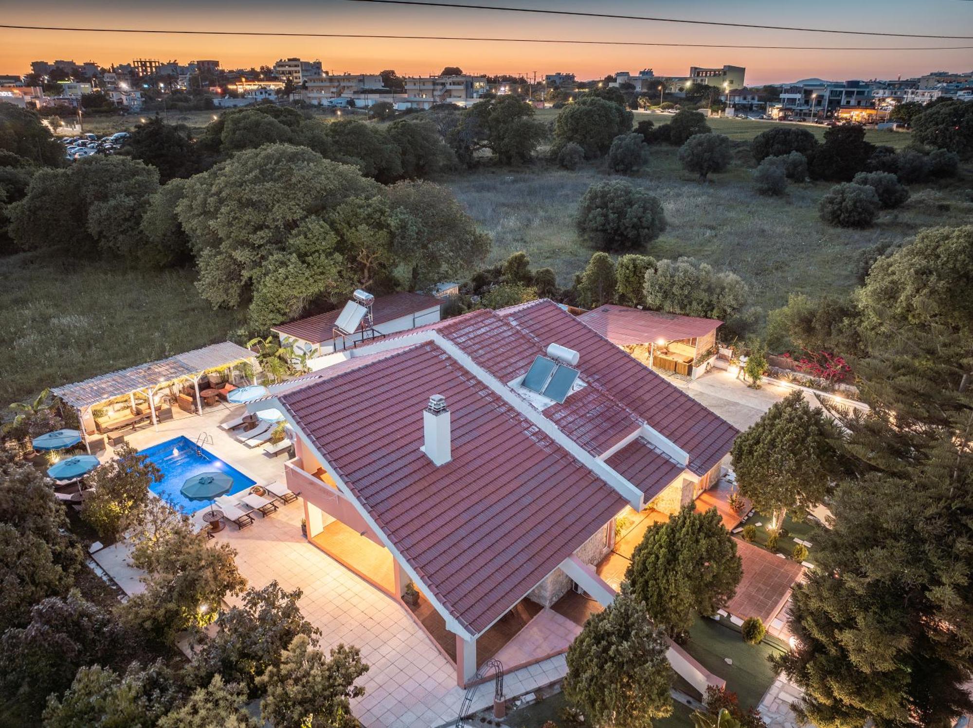 Artzy Villa Rhodes City Exteriér fotografie