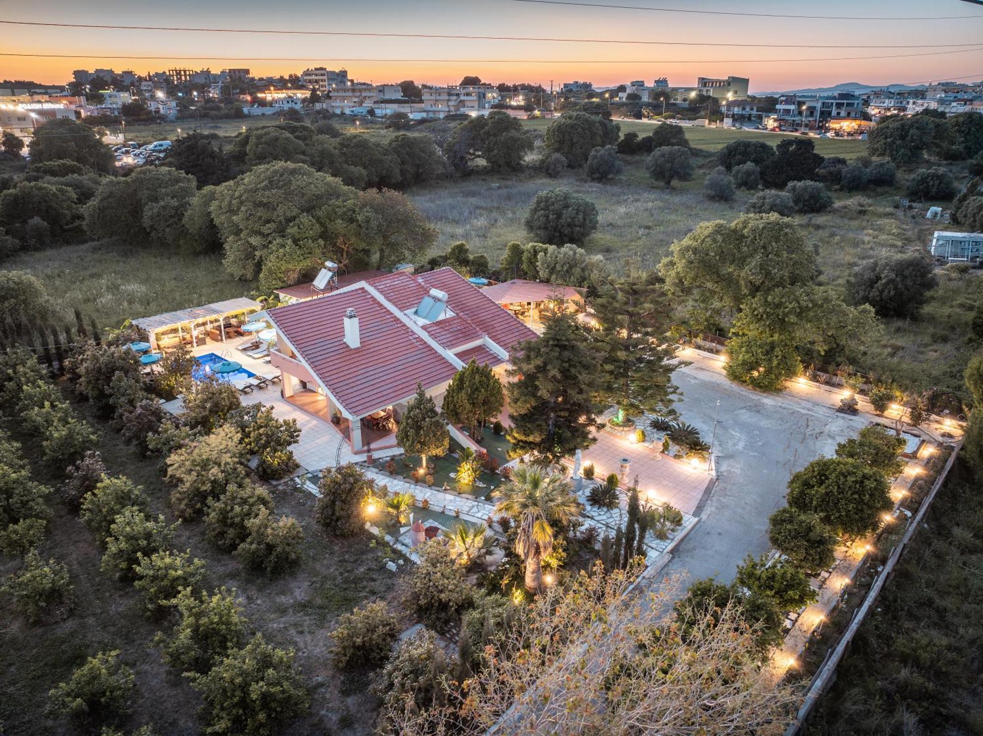 Artzy Villa Rhodes City Exteriér fotografie