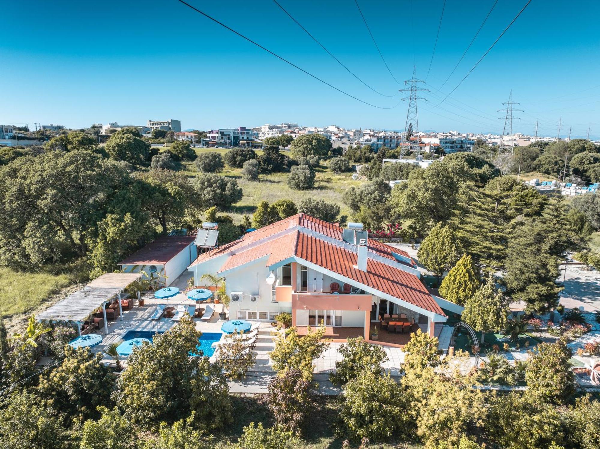 Artzy Villa Rhodes City Exteriér fotografie