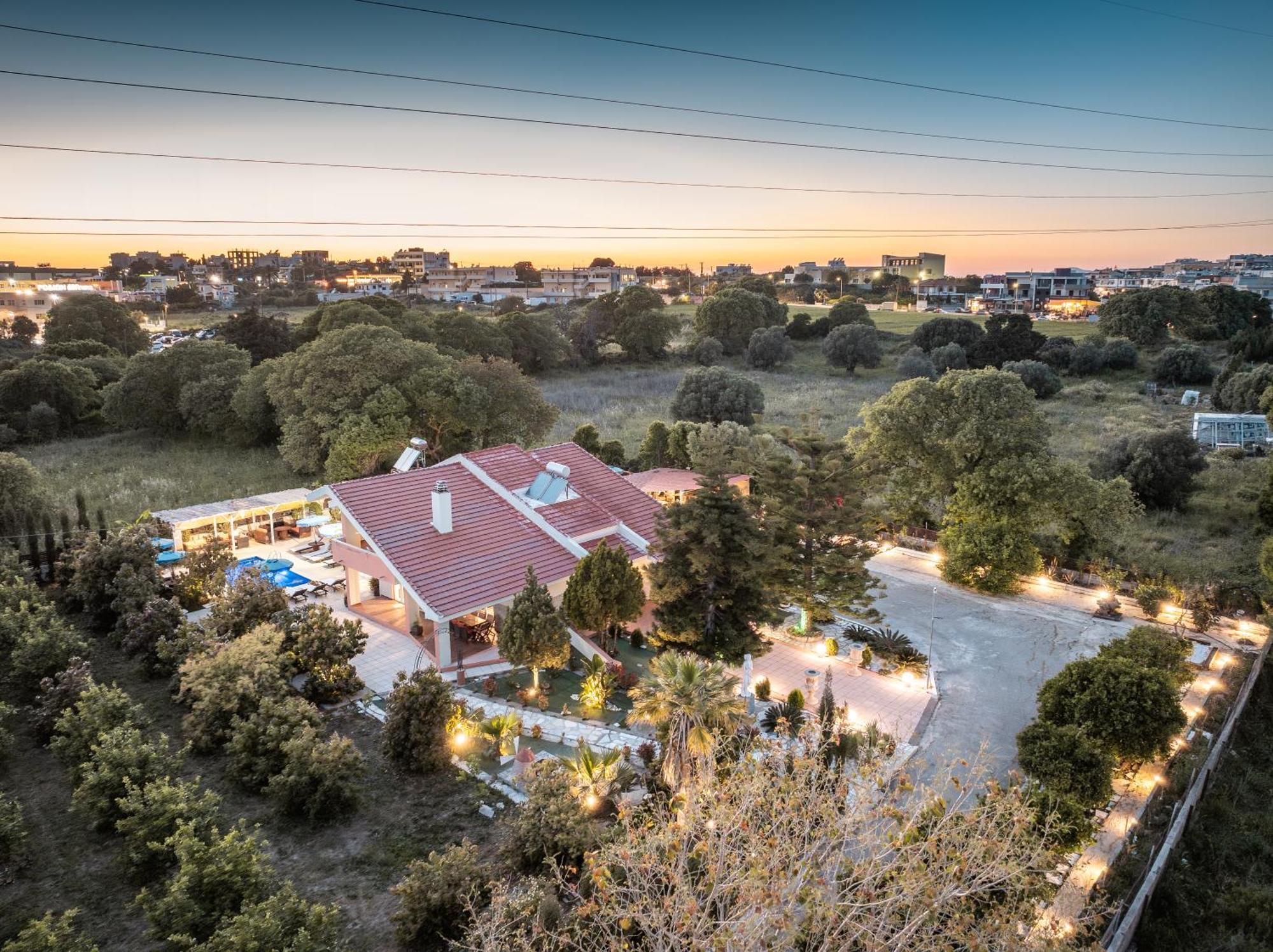 Artzy Villa Rhodes City Exteriér fotografie