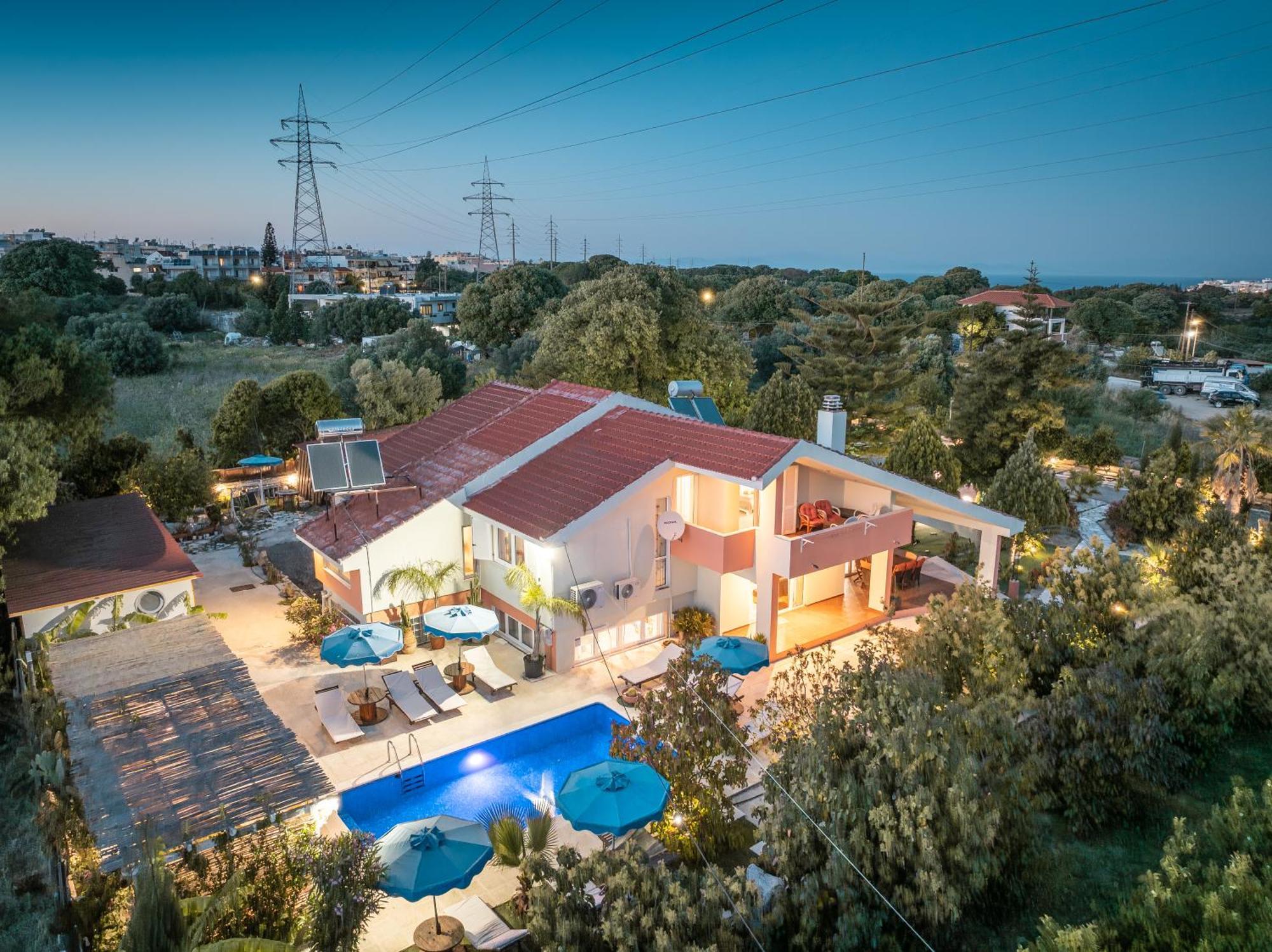 Artzy Villa Rhodes City Exteriér fotografie