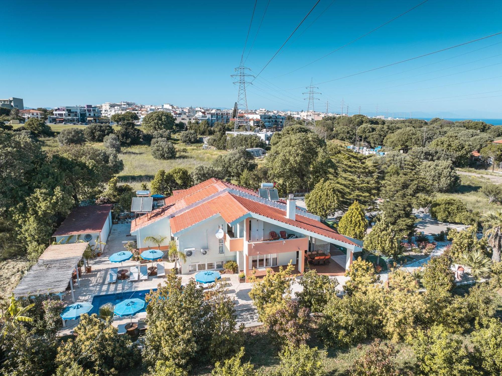 Artzy Villa Rhodes City Exteriér fotografie